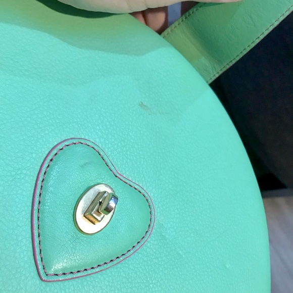 Juicy Couture leather train case purse READ please - Picture 10 of 16